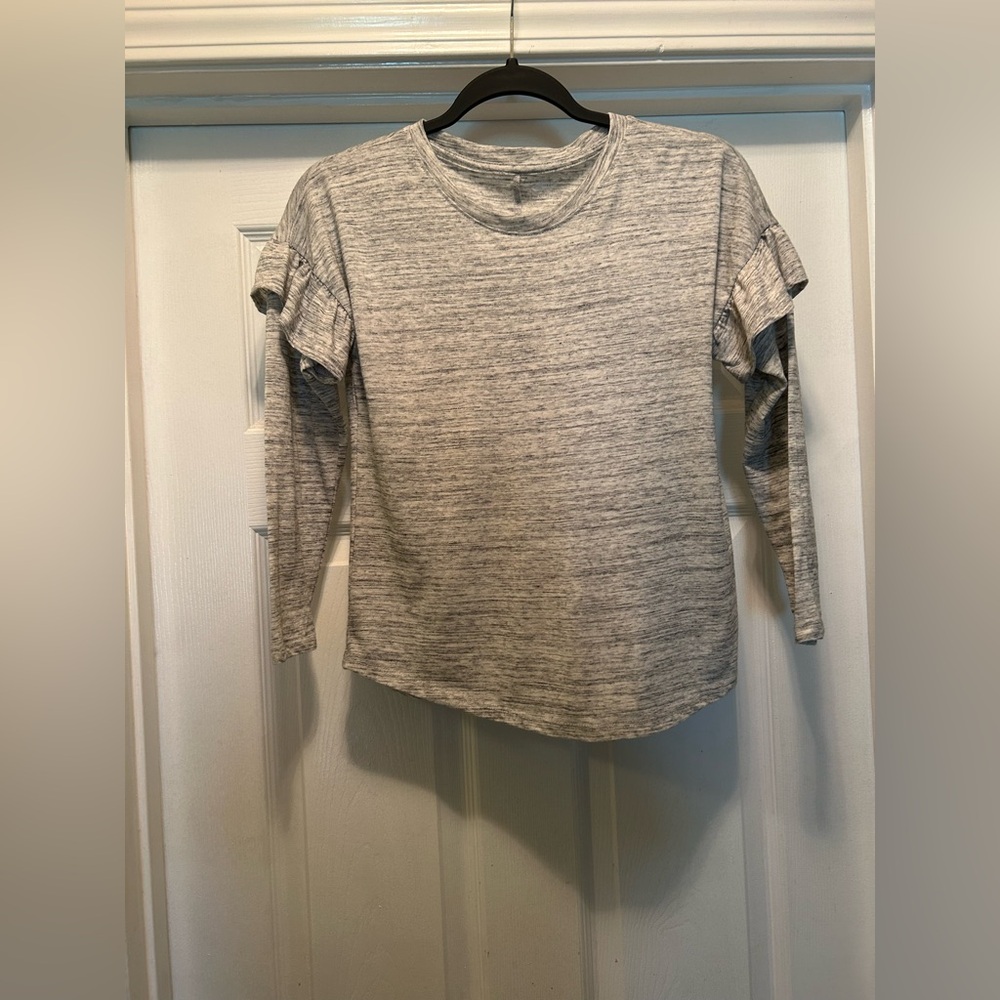 Old Navy Heather Gray Long Sleeve Top